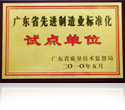广东省先进制造业标准化试点