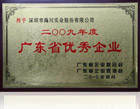 2009 Guangdong Province Outstanding Honor