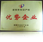 Advantaged Enterprise Award of Shenzhen Intellectual Property Office
